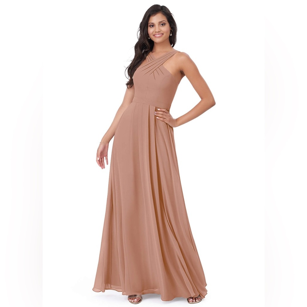 Azazi dusty rose dress